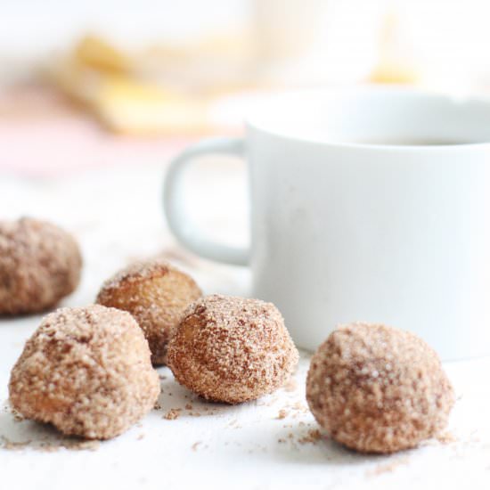 Pumpkin Spice Donut Holes