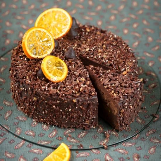 Vegan Chocolate Orange Cake