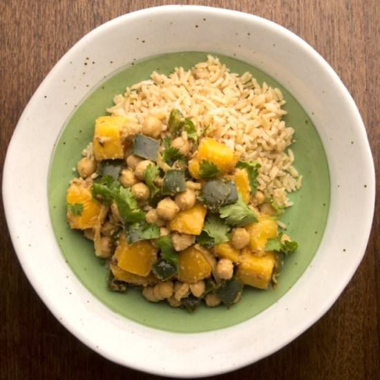 Wyman’s Mango & Chickpea Curry