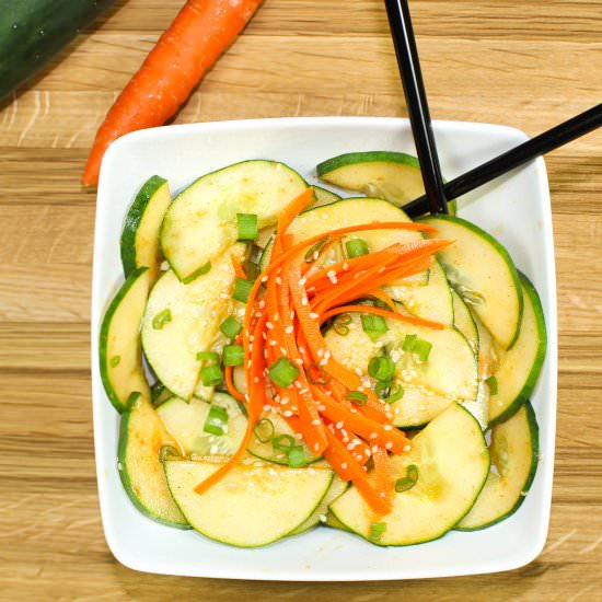 Spicy Asian Cucumber Salad