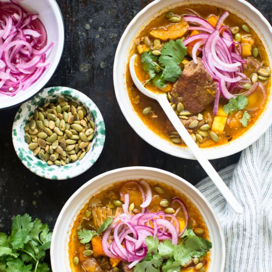 Pork and Squash Stew