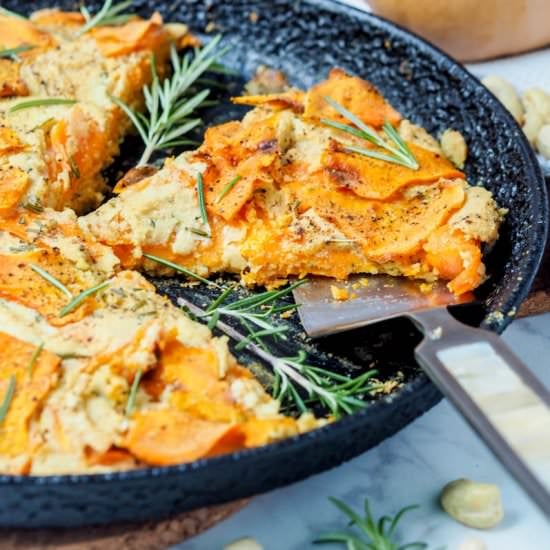 Vegan Butternut Squash Gratin