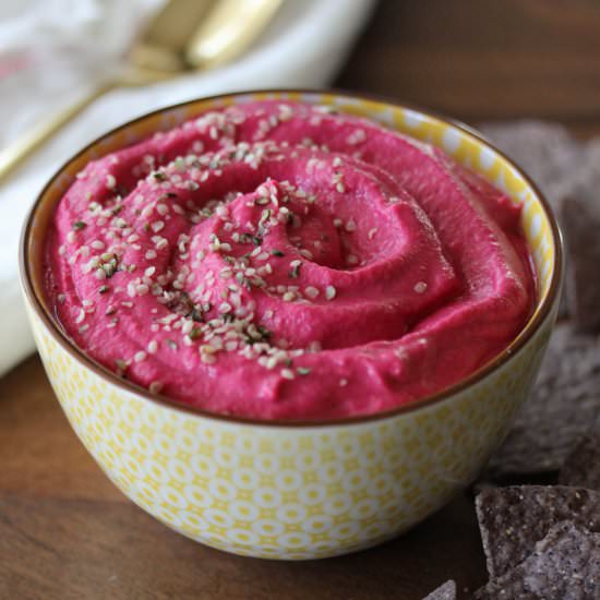 Roasted Red Beet Hummus