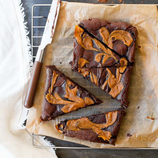 Pumpkin Brownies