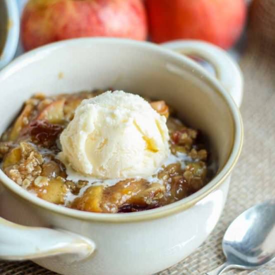 Peach Apple Crisp