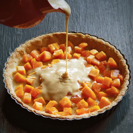 Persimmon-Brown Butter Tart