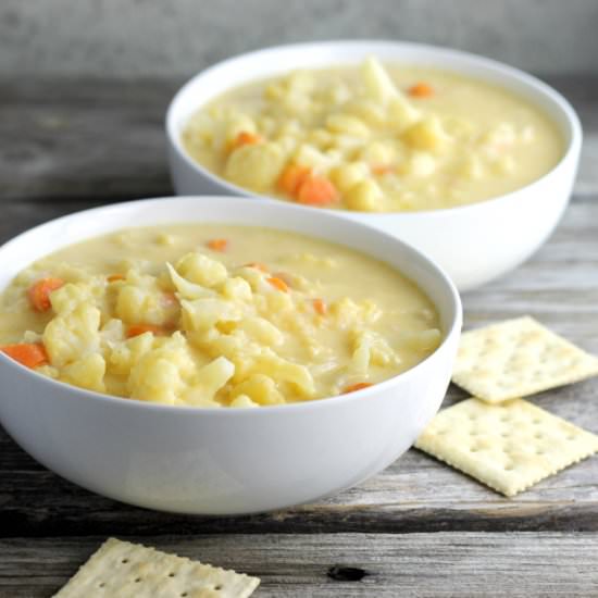 Cauliflower Cheese Soup