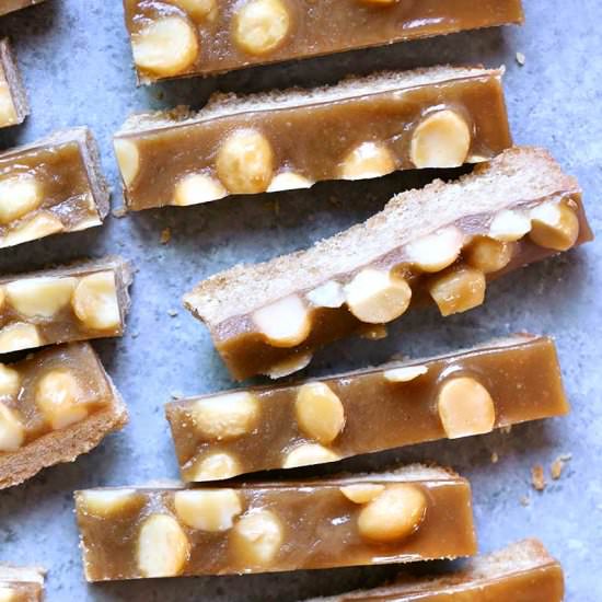 Macadamia Maple Bars
