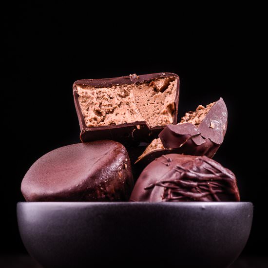 Chocolate Mousse Chocolates
