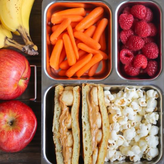 Lunchbox Pancake Sandwiches