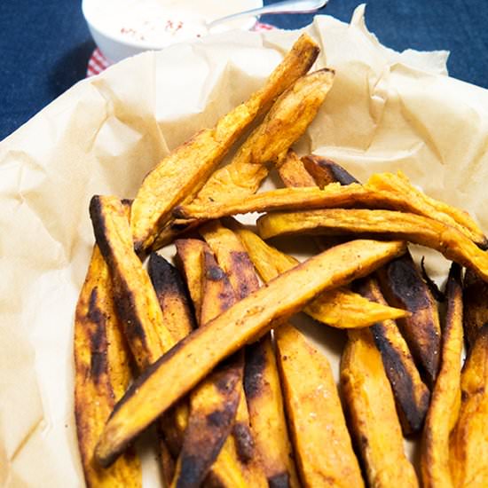 Best Oven Roasted Sweet Potato Frie