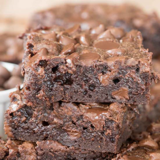 Perfectly Fudgy ONE BOWL BROWNIES