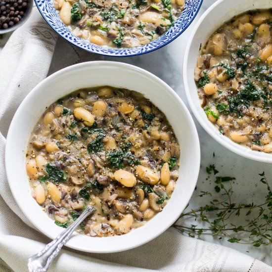 Creamy Portobello Mushroom Soup