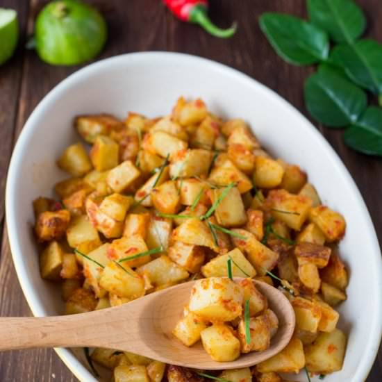 Spicy Fried Potatoes
