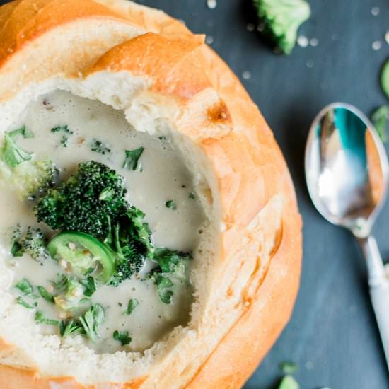 Broccoli Jalapeno Potato Soup