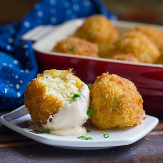 Deep Fried Matzo Balls