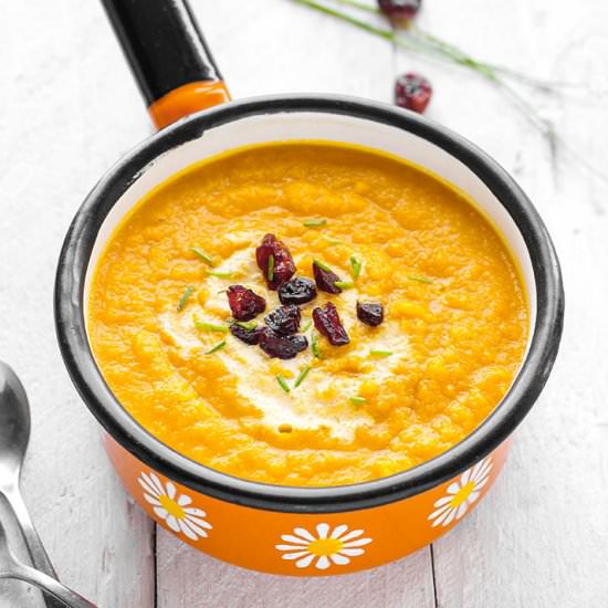 Creamy Sweet Potato Coconut Soup