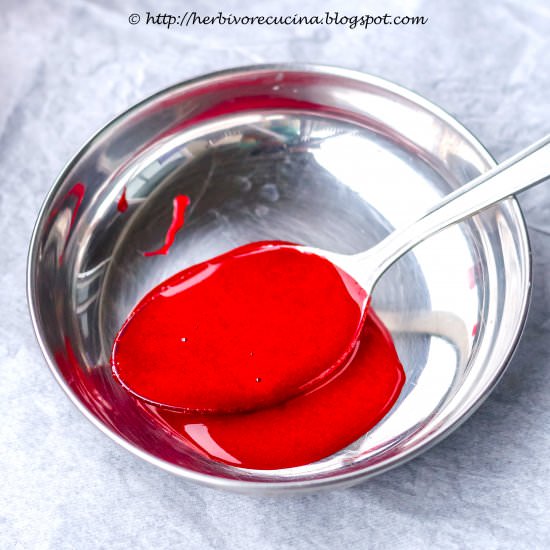 Edible Fake Blood for Halloween