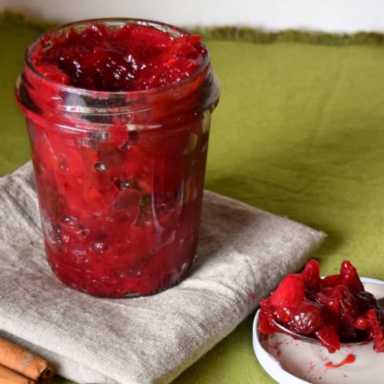 Cranberry Mixed Fruit Chutney