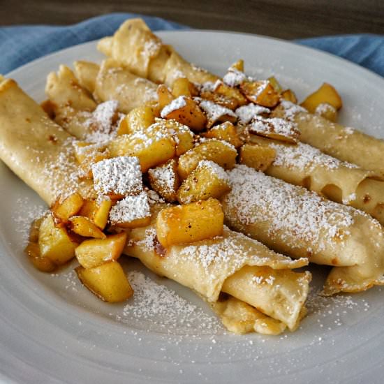 Apple Cinnamon Crepes