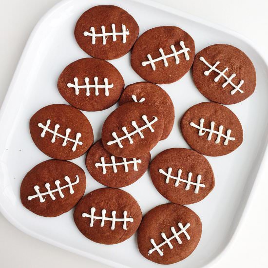 Chocolate Spiced Shortbread Cookies