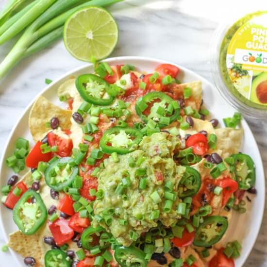 Vegan Loaded Nachos