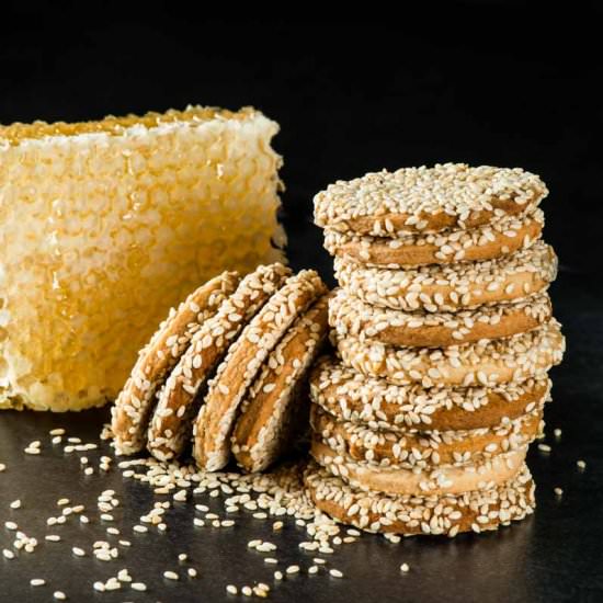 Honey Sesame Cookies