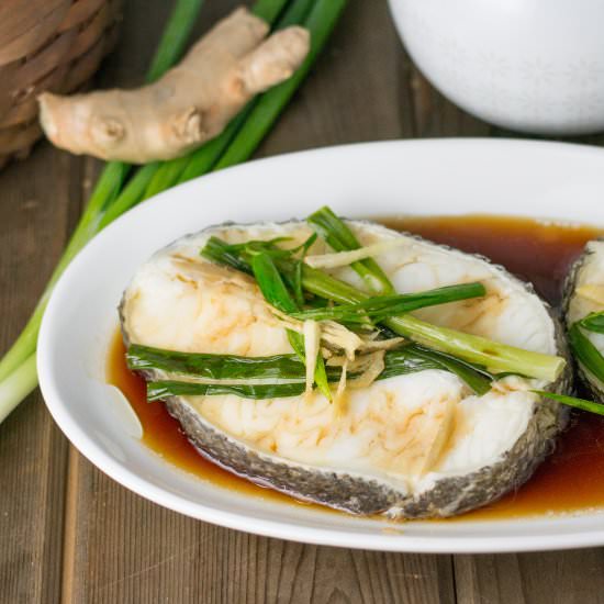 Steamed Sea Bass
