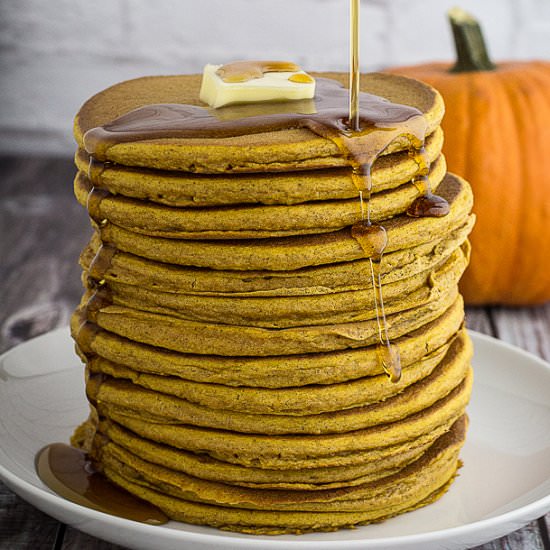 Gluten Free Pumpkin Pancakes
