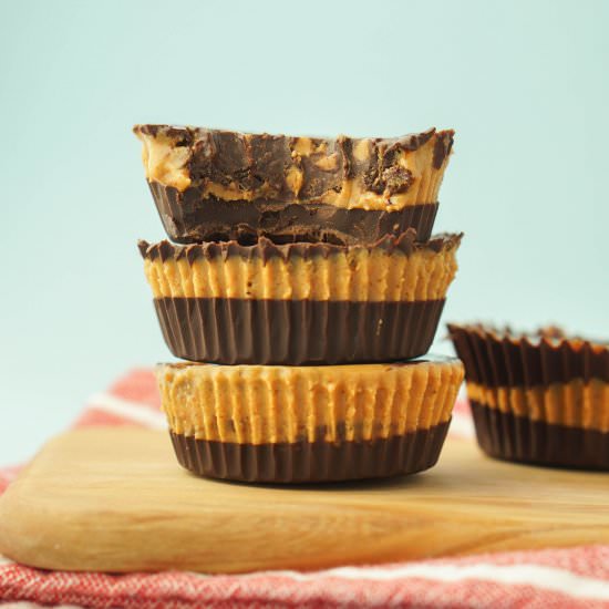 Healthy Jumbo Peanut Butter Cups
