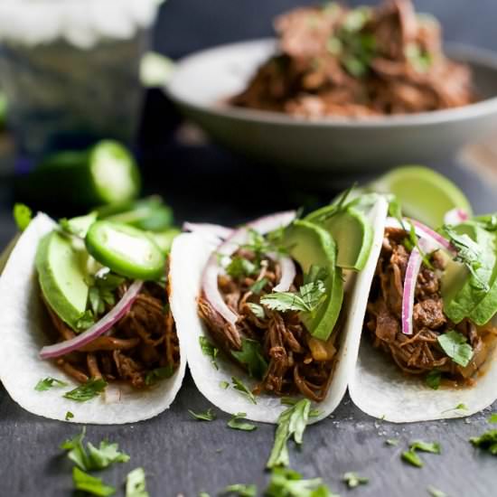 Balsamic Braised Short Rib Tacos