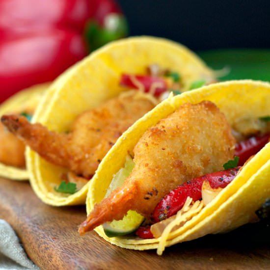 Shrimp Fajitas