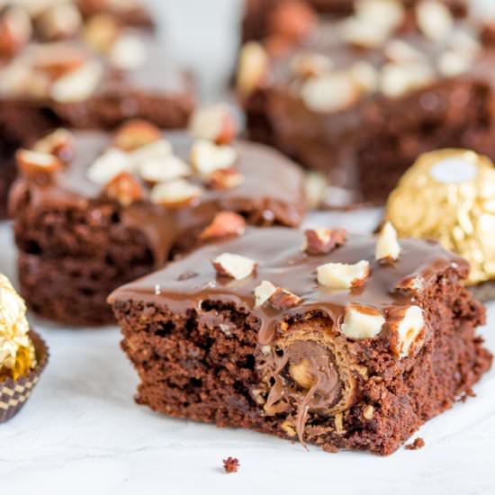 Ferrero Rocher Brownies