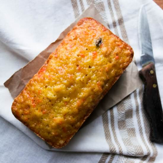 Carrot and Orange Loaf