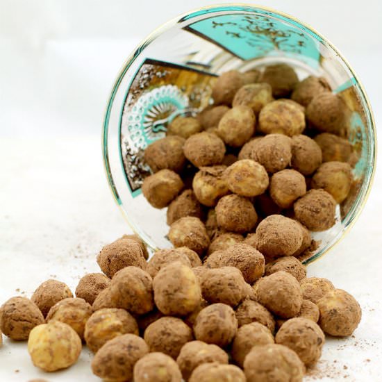 Chocolate Dusted Hazelnuts