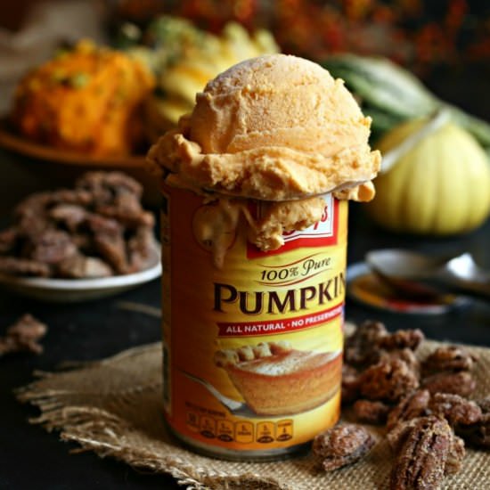 Pumpkin Cheesecake Ice Cream