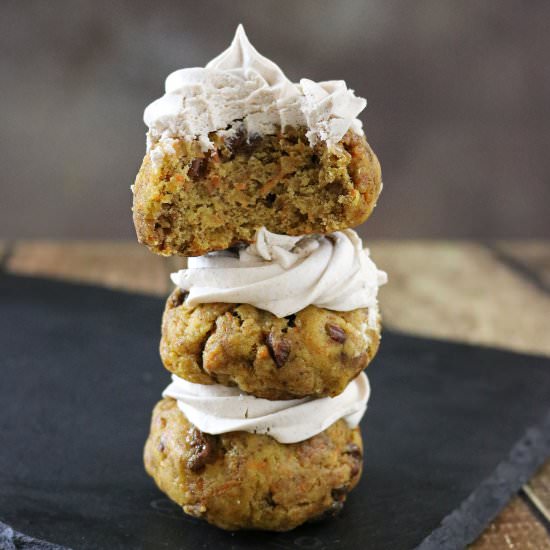 Carrot Cake Breakfast Cookies