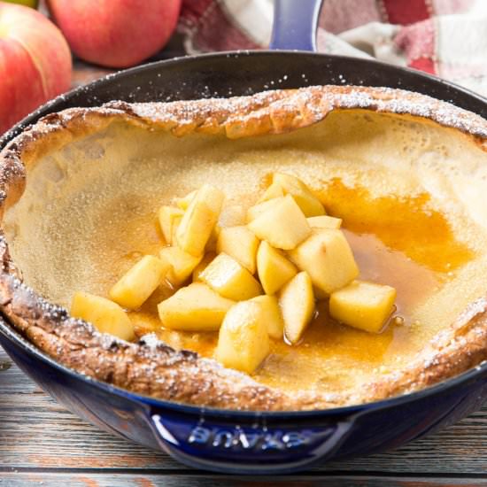 Spiced Dutch Baby Pancake