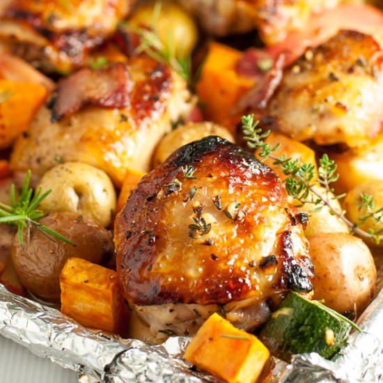 Sheet Pan Chicken and Vegetables