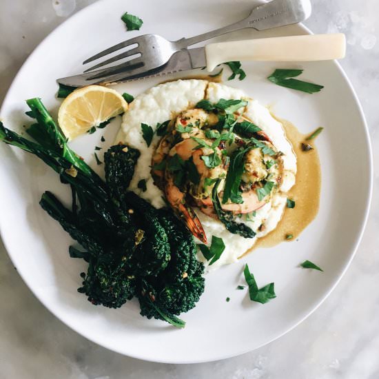 Garlic and Chilli Prawns