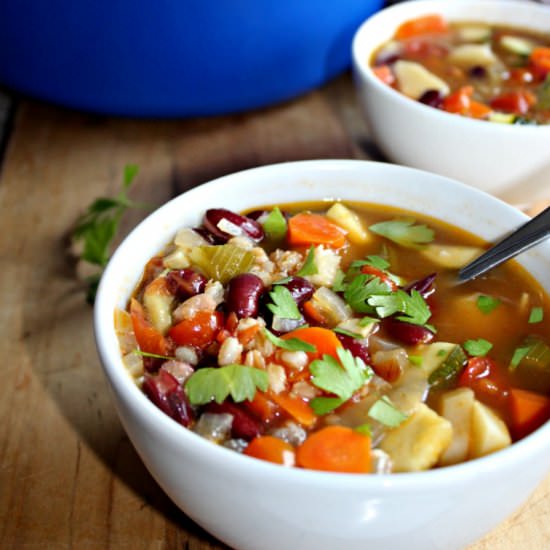 Minestrone Vegetable Soup