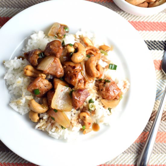 Easy Cashew Chicken