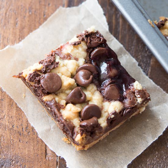 Chocolate Raspberry Bars