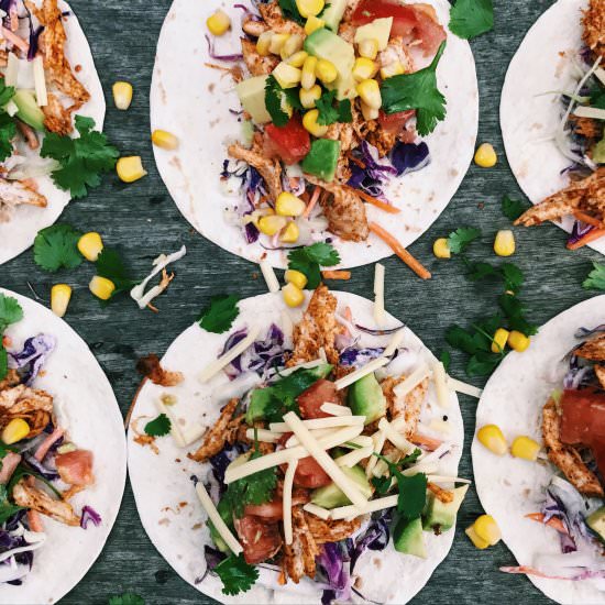 Tasty 10 Minute Chicken Tacos