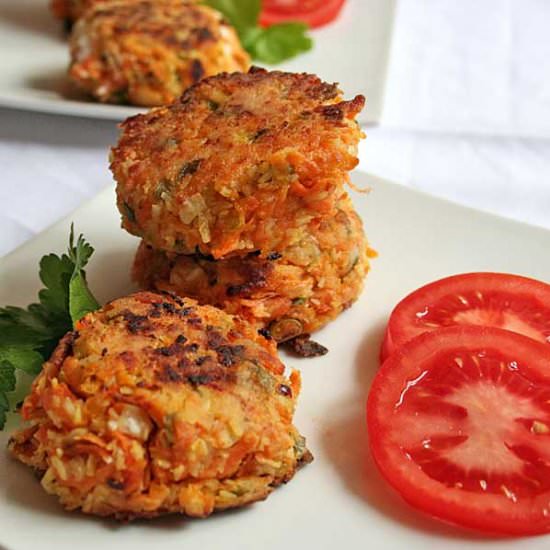 Sweet Potato Coconut Patties