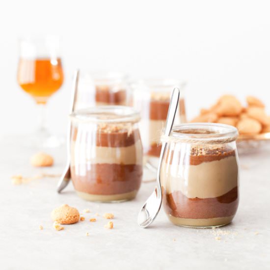 Coffee Caramel Chocolate Pots