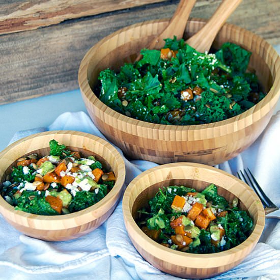 Chipotle Butternut Kale Salad