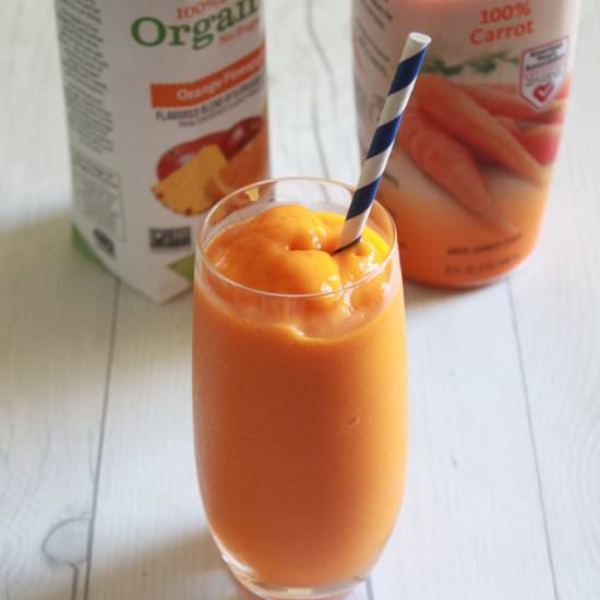 Carrot Pineapple Mango Smoothie