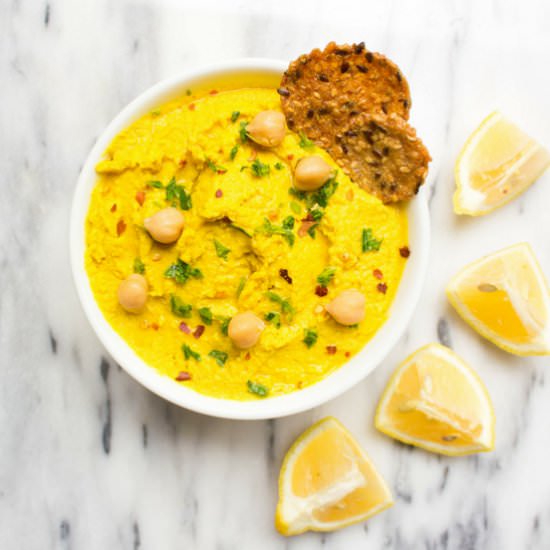 Turmeric Hummus