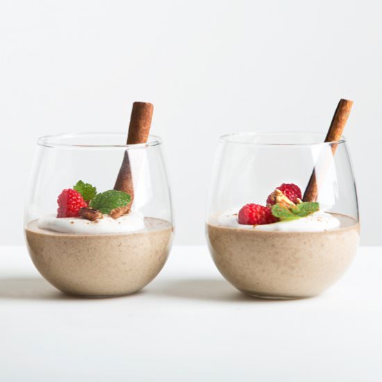 Spiced Vanilla Protein Pudding